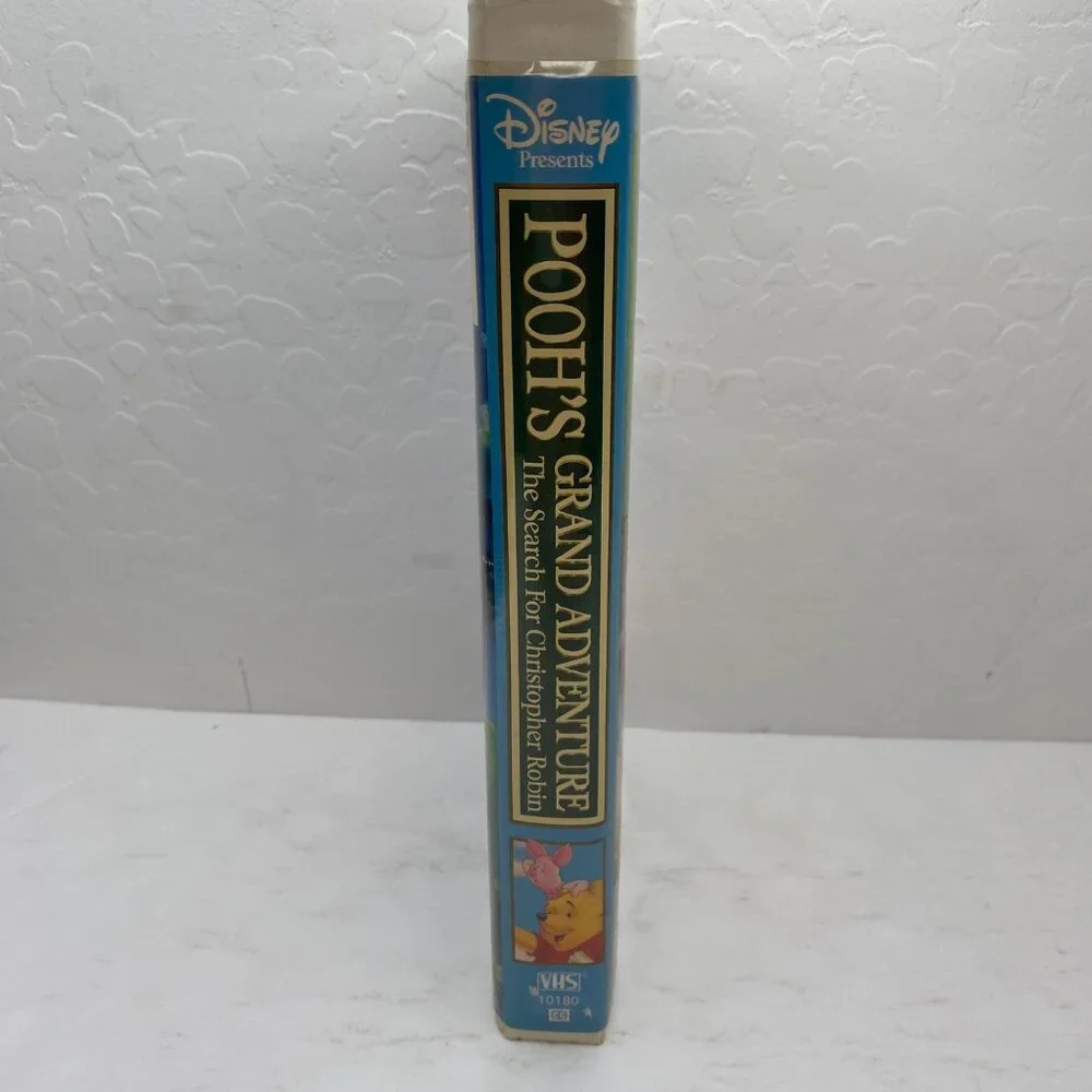 Disney Home Video Pooh's Grand Adventure Search Christopher Robin VHS Clamshell - Picture 7 of 9